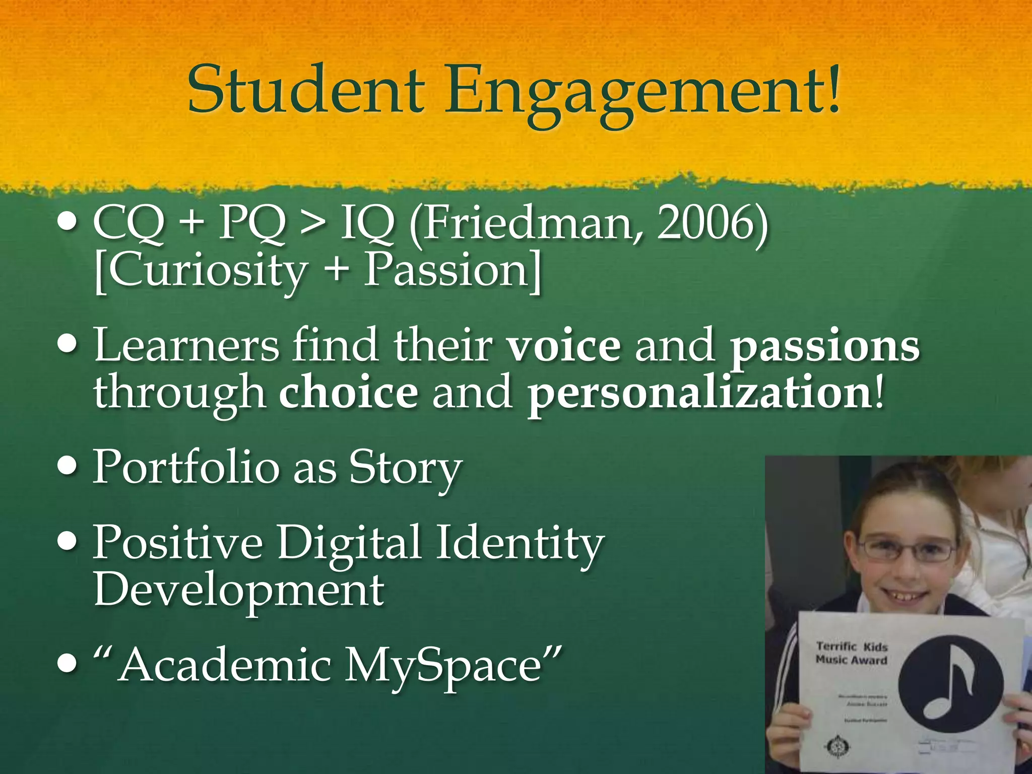 To assess technology skills with a portfolio…You must integrate technology across the curriculumIt’s not just an end-of-year activity!Needs a good rubric (under development in New Hampshire)