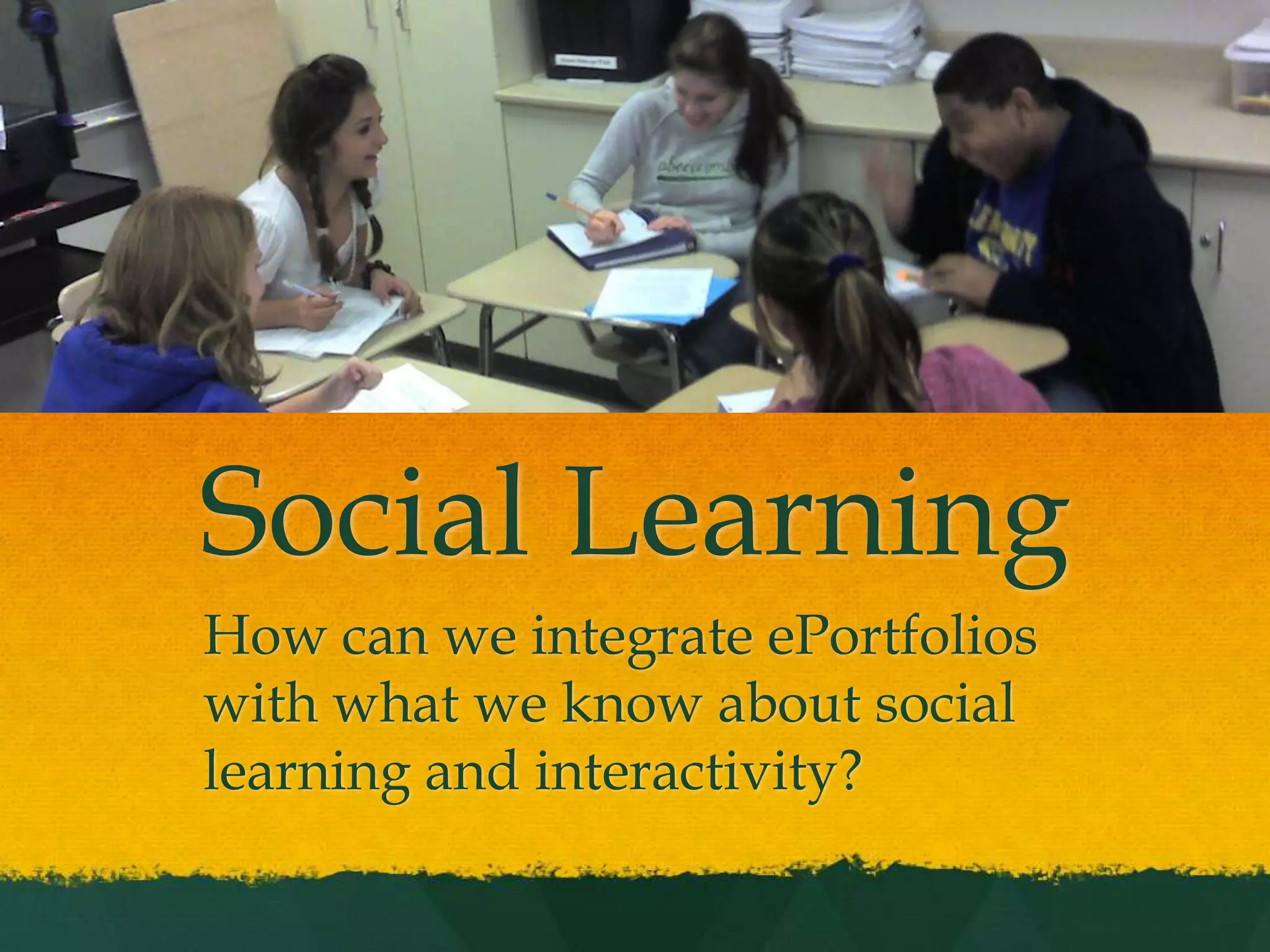 Personalizing & Goal Setting