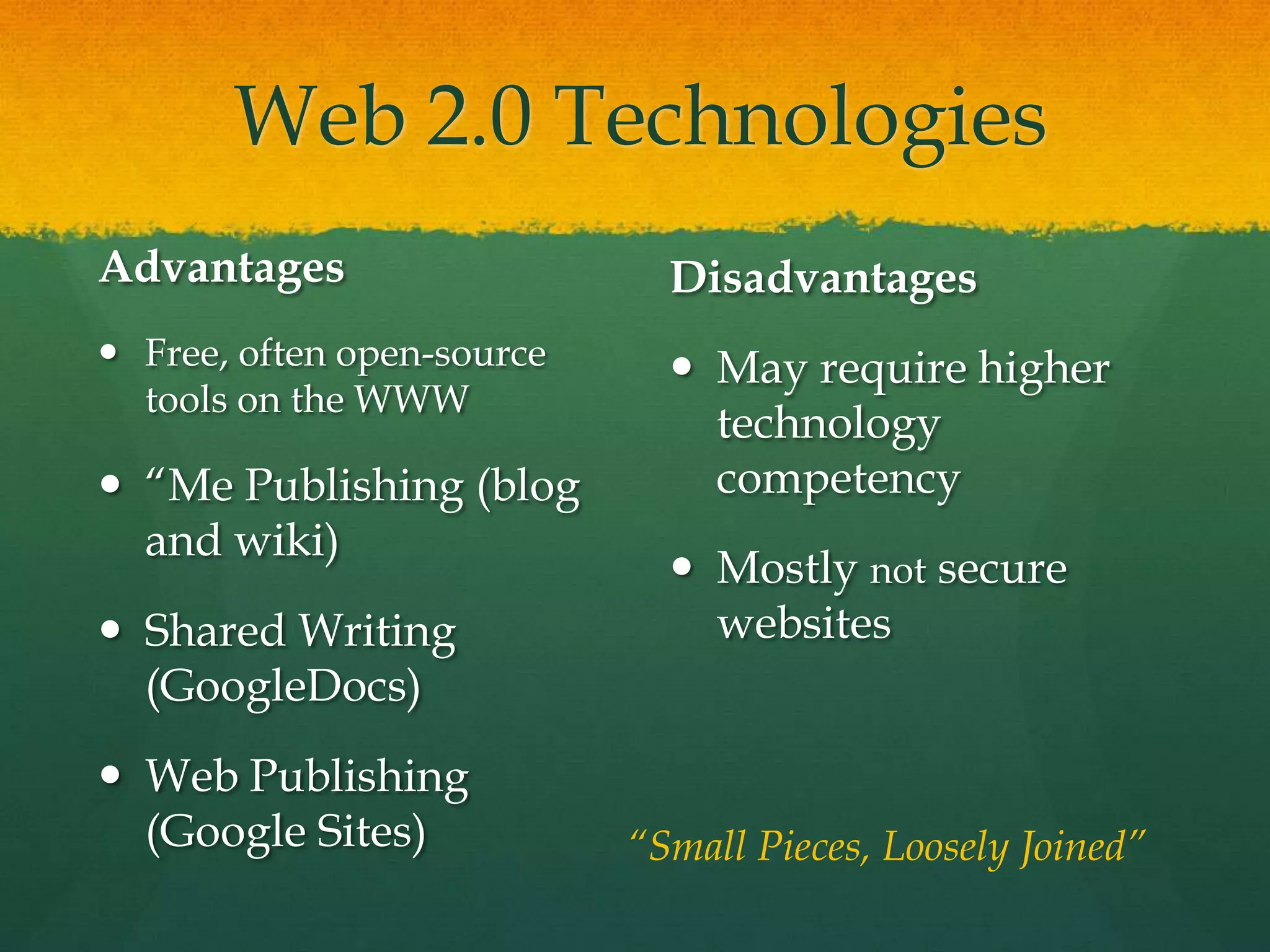 electronicportfolios.org/categories.htmlWeb 2.0