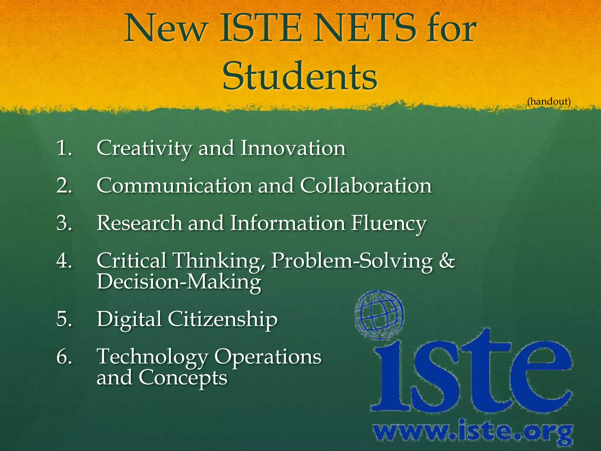 New Hampshirehttp://www.nheon.org/ictliteracy/kit4.html
