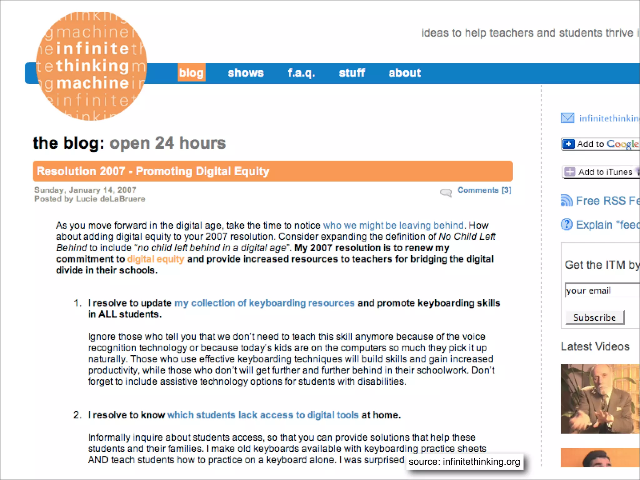 source: inﬁnitethinking.org
 