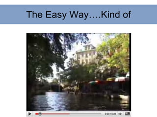 The Easy Way….Kind of 