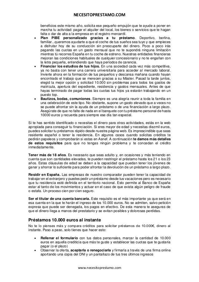 prestamos personales 3 cantidades ingentes