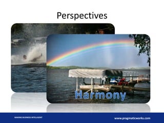 Perspectives

MAKING BUSINESS INTELLIGENT

www.pragmaticworks.com

 