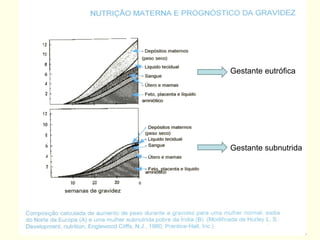 Gestante eutrófica
Gestante subnutrida
 