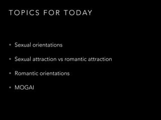 Different Types of Sexuality | PDF