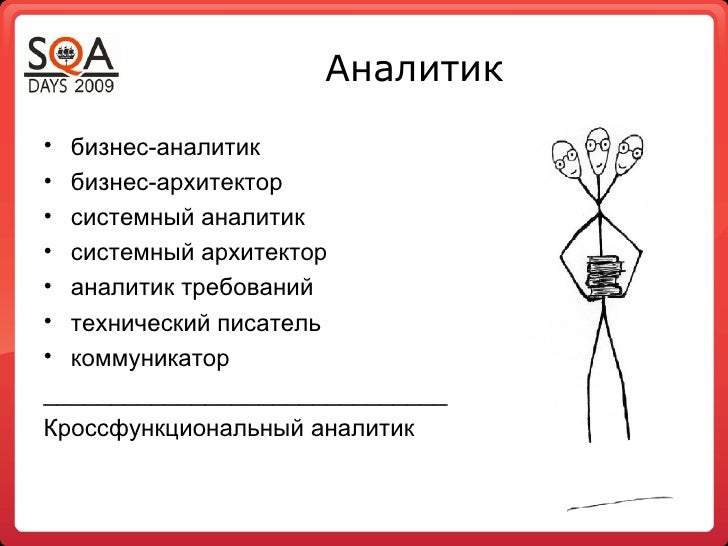 Бизнес аналитик примеры проектов Юлия Нечаева: Анализ как часть тестирования, или Замените "аналитика".