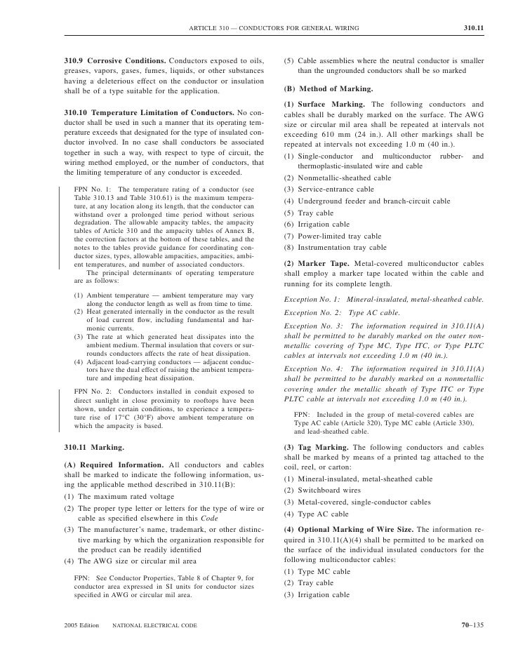 Nec handbook versión 2005 compacta