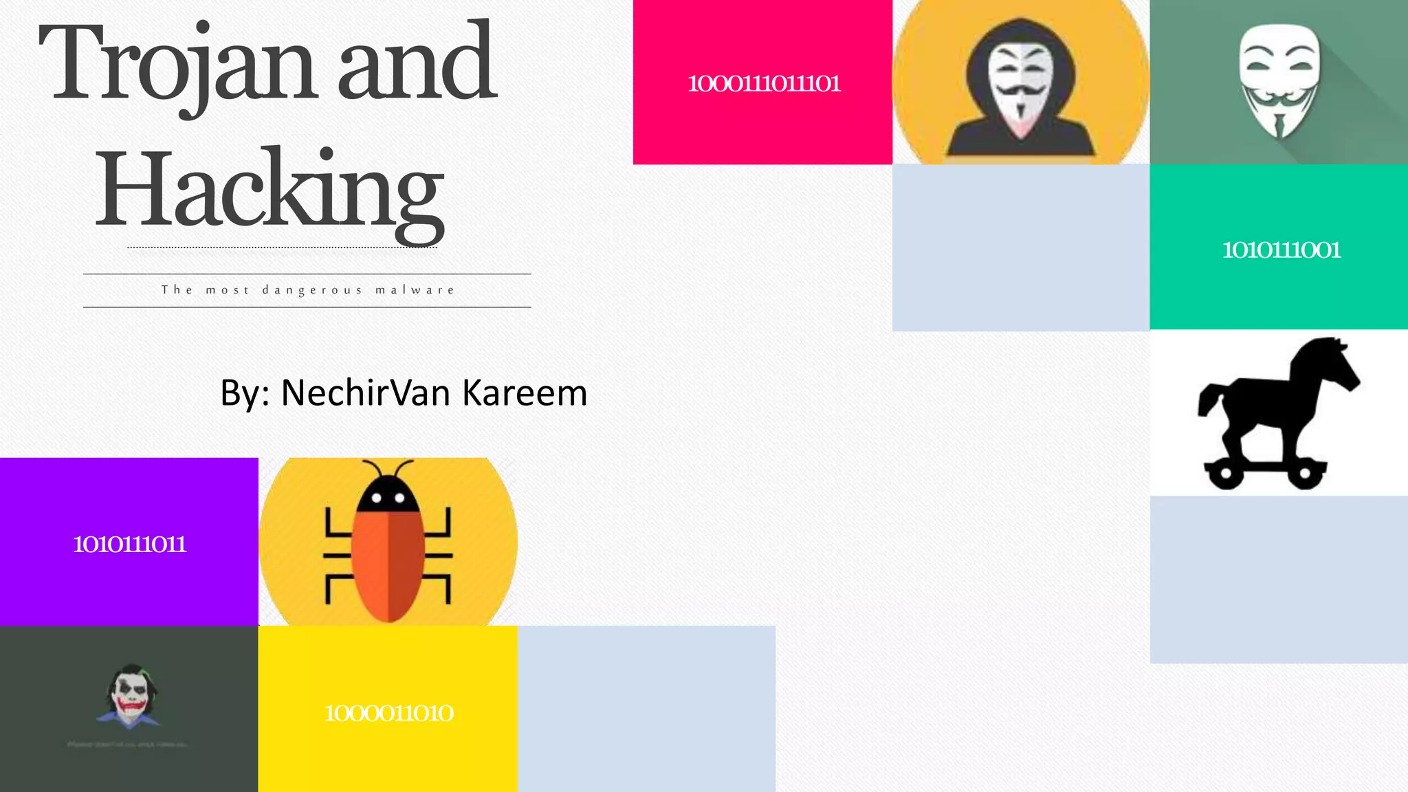 Trojan Horse Virus and Hacking | PPT