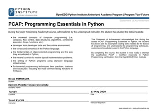 Python-EMU-PCAP | PPT