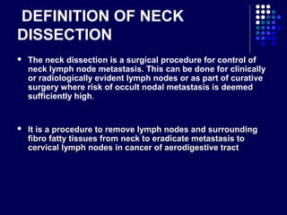 Neck Dissection.Overview | PPT