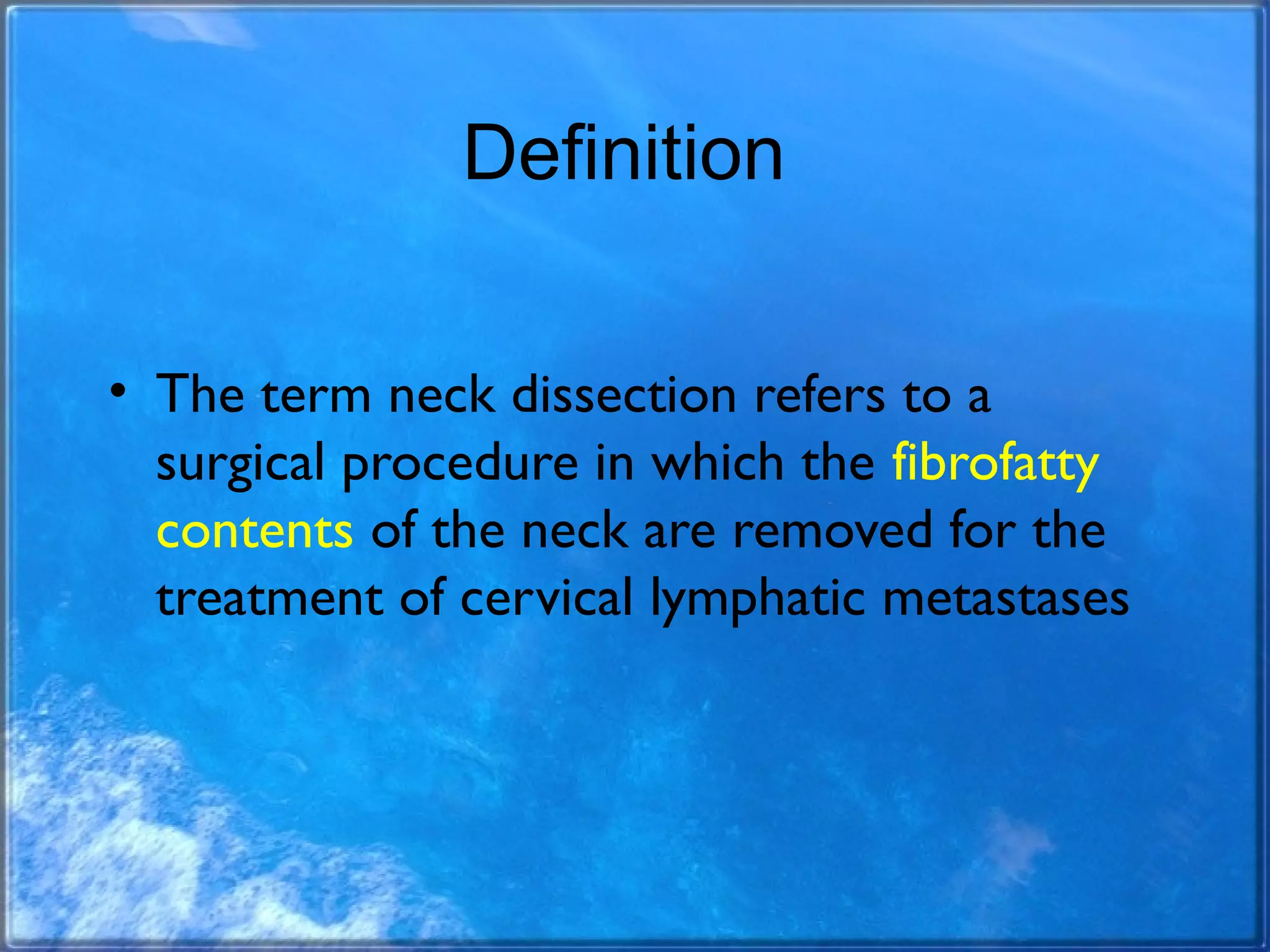 Neck dissection | PPT