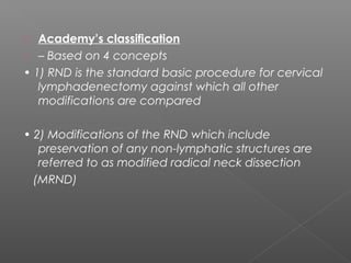 Neck dissections | PPT