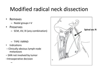 Neck dissections | PPTX