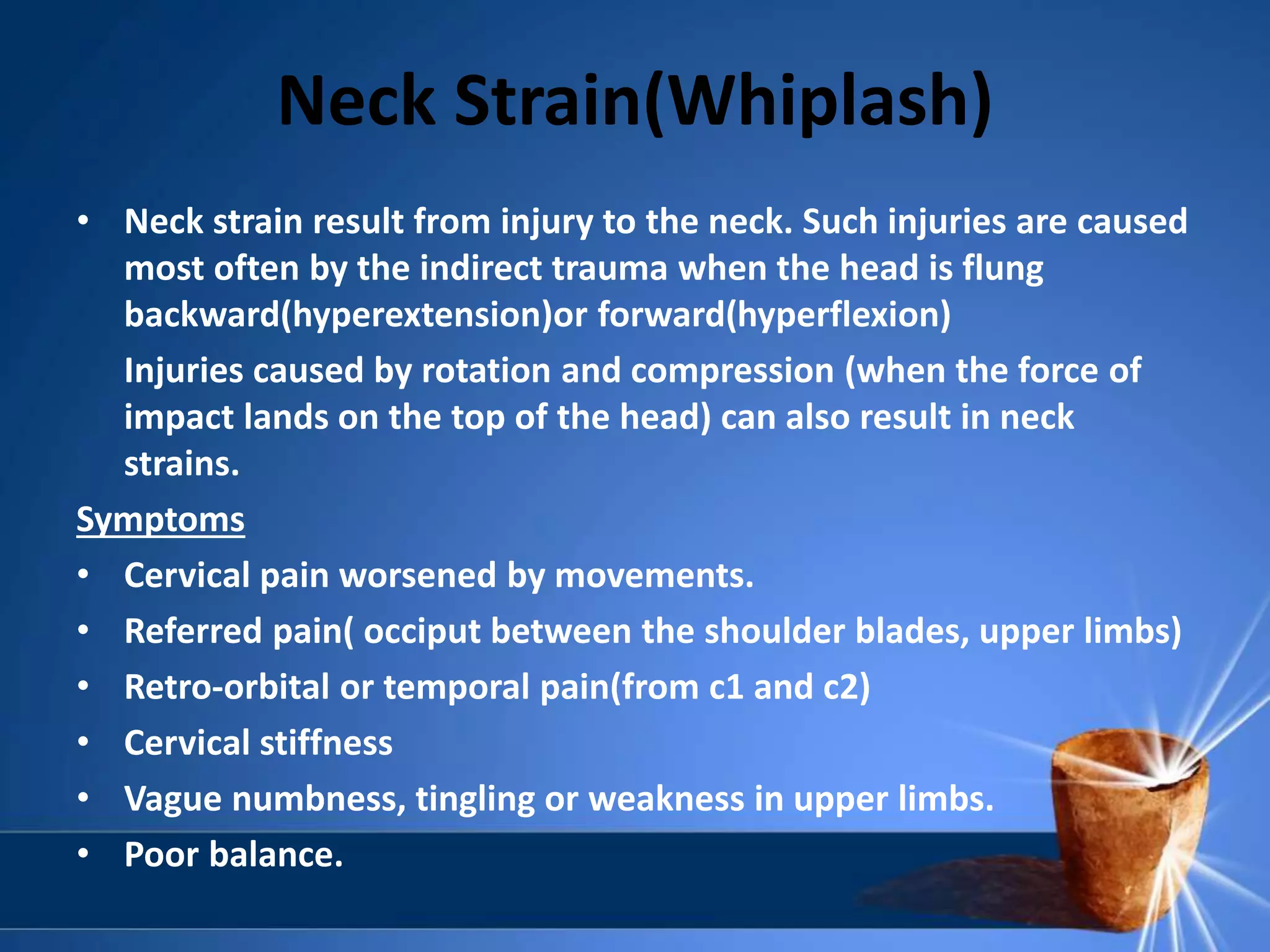 Neck Injuries in Sports | PPTX