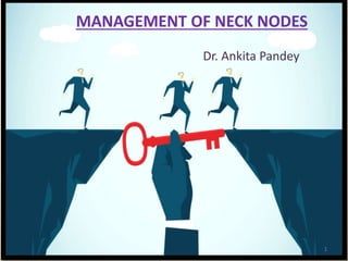 Management of neck nodes in
head and neck cancers
MANAGEMENT OF NECK NODES
Dr. Ankita Pandey
1
 