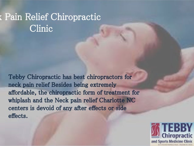 tebby clinic chiropractic clinic for neck pain in charlotte nc