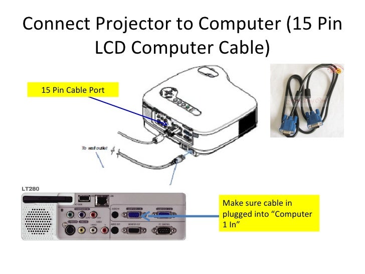 Nec lt 280 lcd projector operating instructions