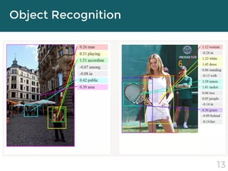 Object Recognition
13
 