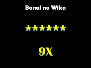 Banal na Wika
 