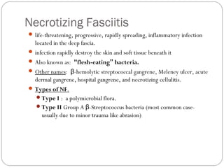 Necrotising fascitis | PPT
