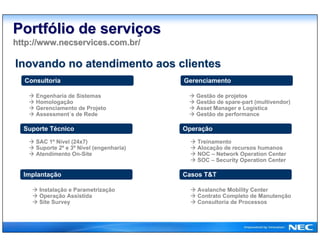 NEC Brasil, T&amp;T Solutions