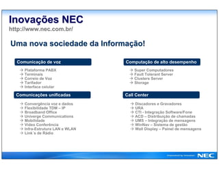 NEC Brasil, T&amp;T Solutions