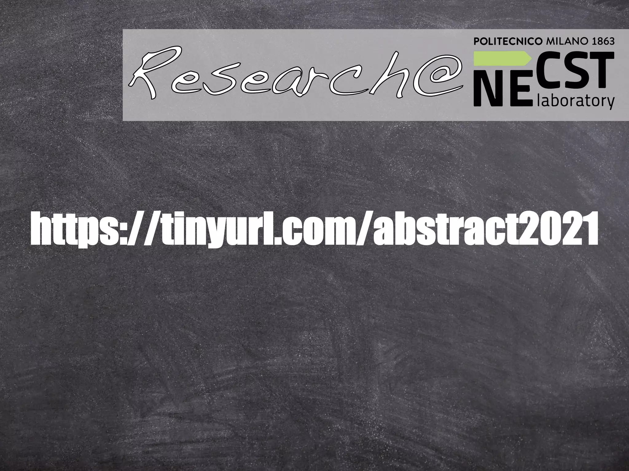 11
https://tinyurl.com/abstract2021
 