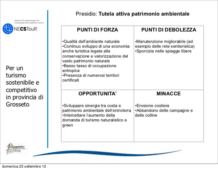 Necstour Maremma In Rete 21 Settembre 2012