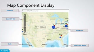 Map Component Display
Zoom In Out
Scale
Shape size
Map title
Show hide legend
 