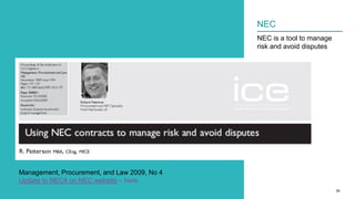 NEC Term Service Contract (TSC) | PDF