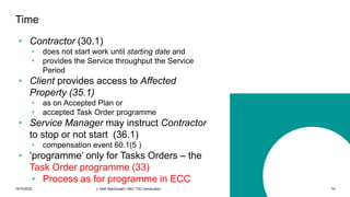 NEC Term Service Contract (TSC) | PDF