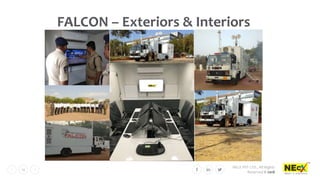 NEcX PVT LTD., All Rights
Reserved © 2018
13
FALCON – Exteriors & Interiors
 