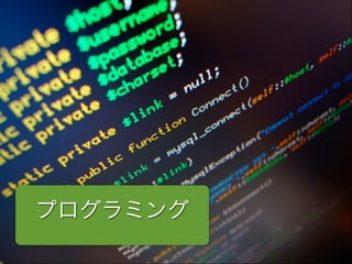 プログラミング
 