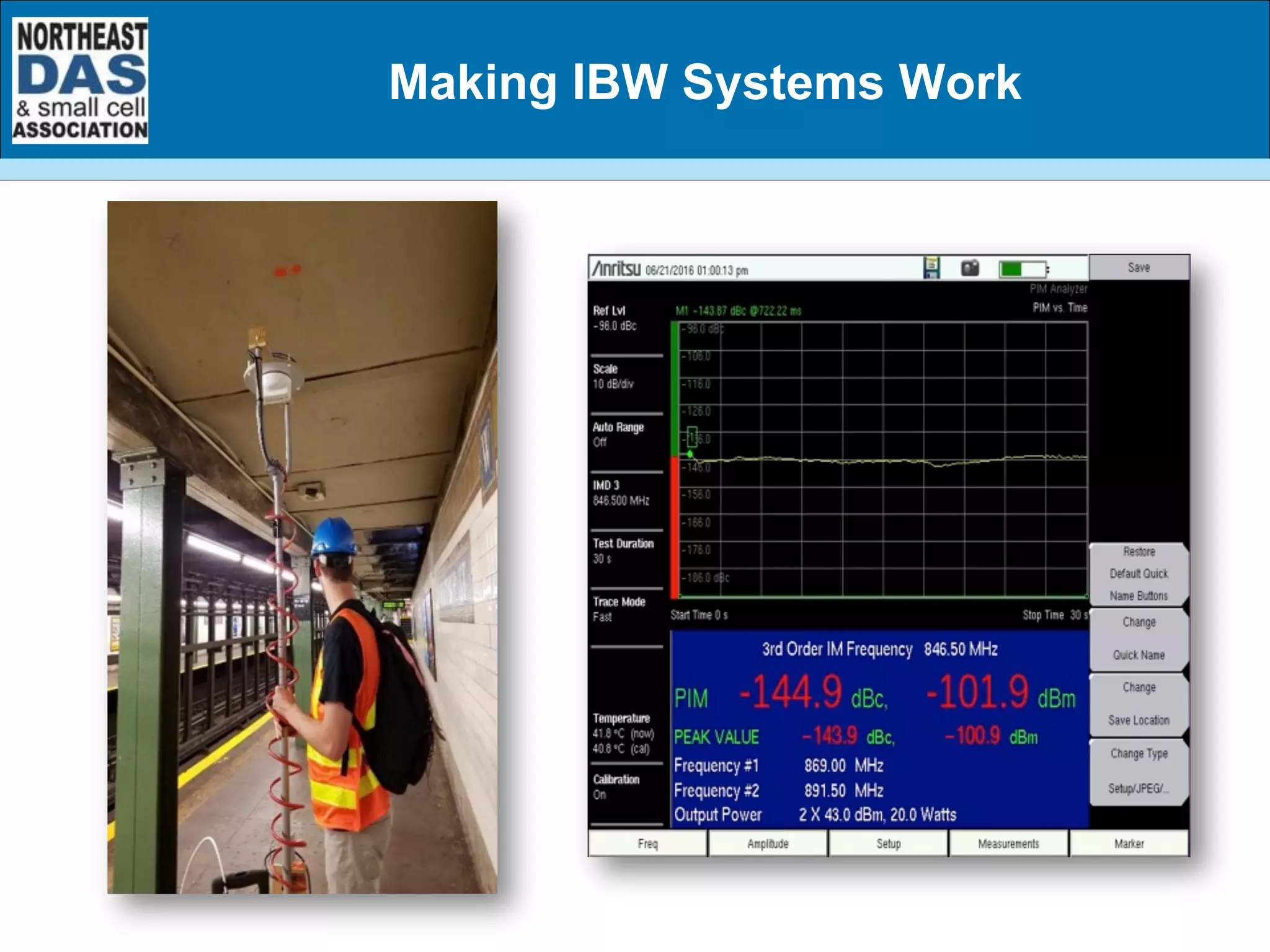 Making IBW Systems Work
 