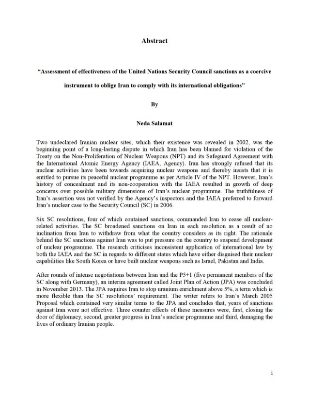 thesis security council thesis security council