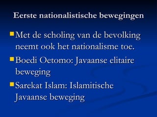 Javaanse Bevolking Nederland en Indie | PPT