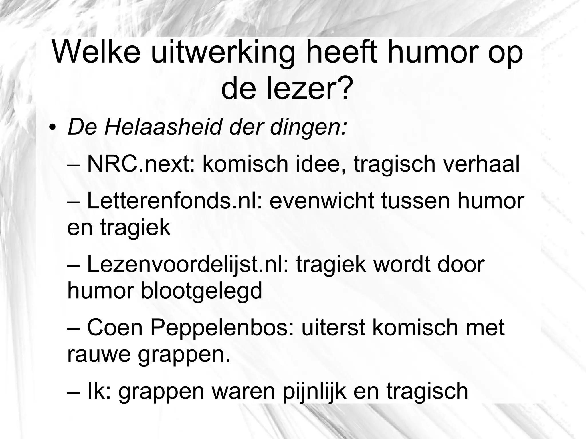 Nederlands presentatie | PPT