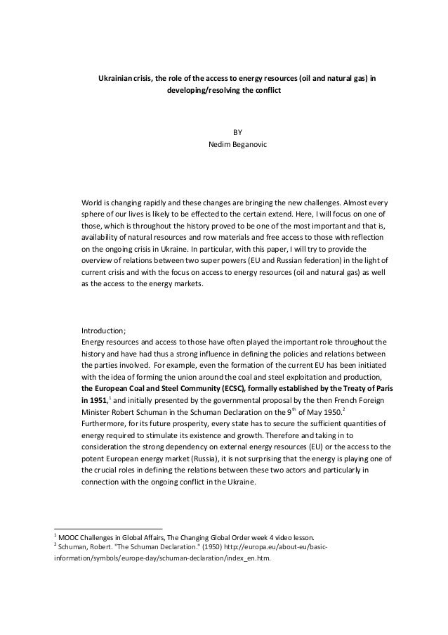 Capstone essay