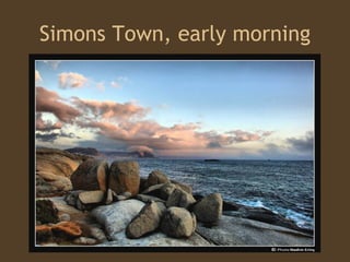Simons Town, early morning 