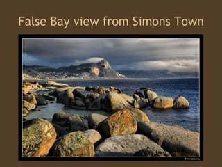 False Bay view from Simons Town 