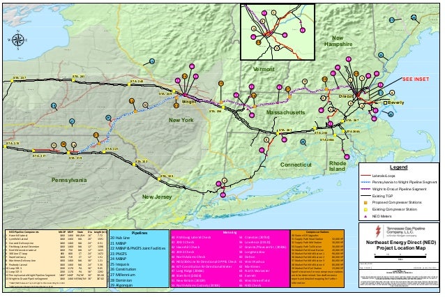 Kinder Morgan Gas Pipeline Map