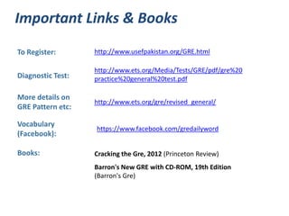 New Revised GRE Test Format | PPTX