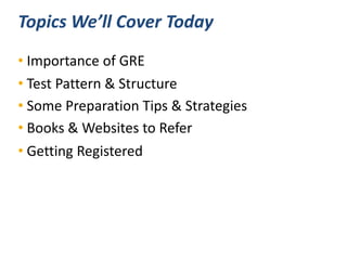 New Revised GRE Test Format | PPTX