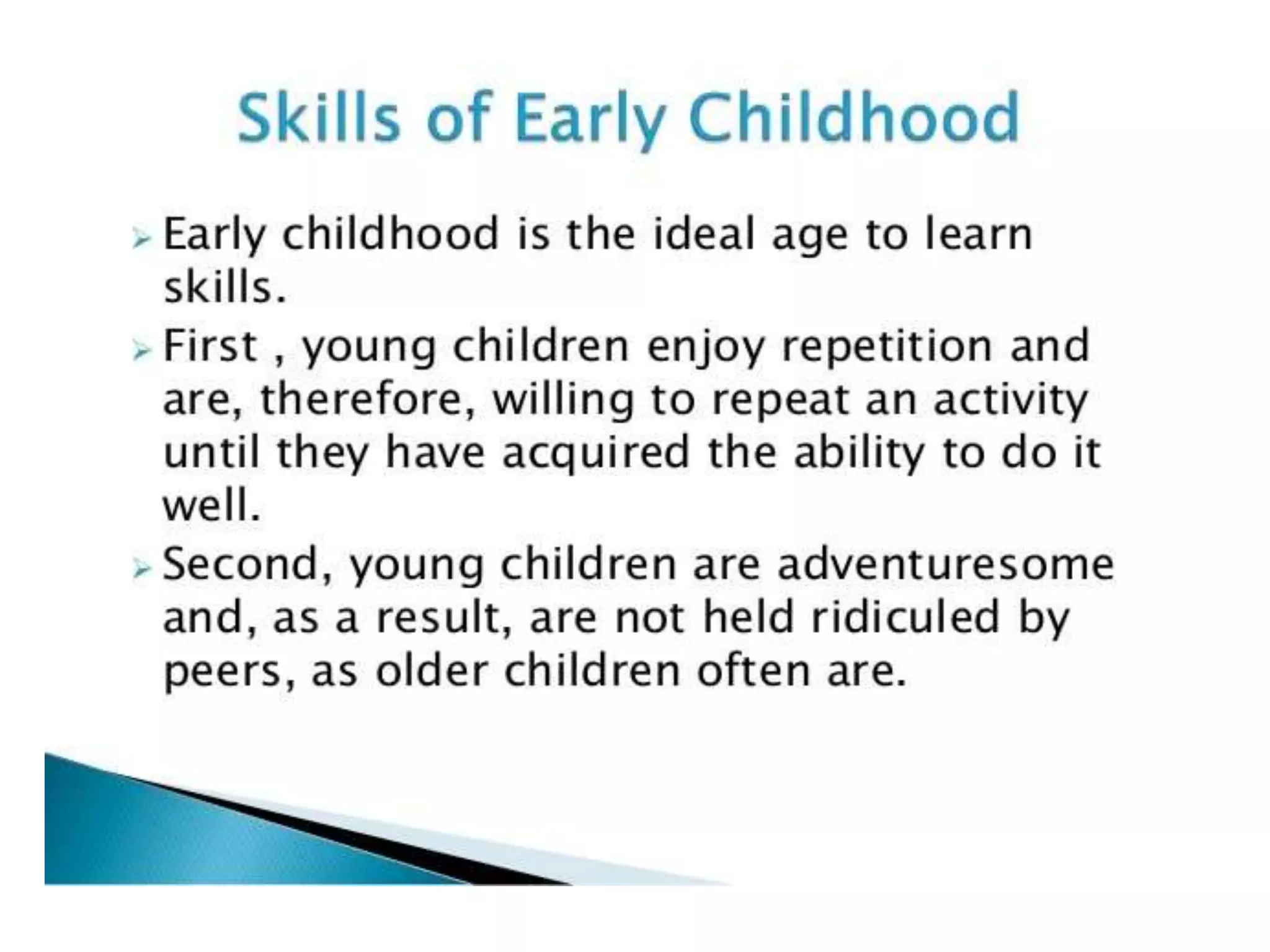 Need and importance of early childhood care & education | PPTX