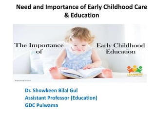 need and importance of early childhood care education 1 320