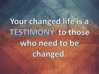 The Church's Message