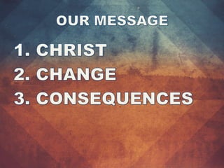 The Church's Message