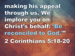 The Church's Message