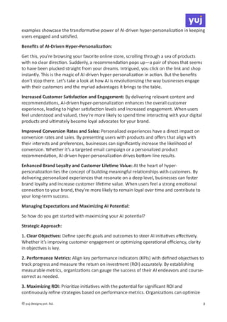 Need for AI-Driven Hyperpersonalization in Digital Products | PDF